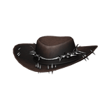 Brown Silver Thorn Cowboy Hat
