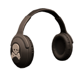 Brown Skull Headphones