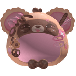 ♡ brown snacks bear hood