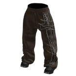 Brown Streetwear Sweats w/ Boots