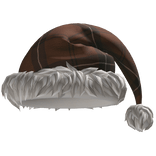 Brown Tartan Santa Hat