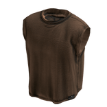 Brown Vintage Oversized TANK TOP