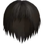 Brown Vkei Unkept Emo Hair