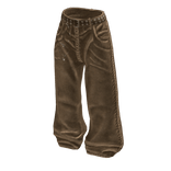 Brown Washed Baggy Jeans