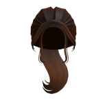 Brown Wavy Ponytail