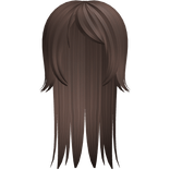 Brown Werewolf Cute Long Straight Hair