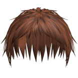 Brown Wispy Dark Scene Messy Emo Goth Boy Hair