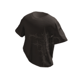 Brown y2k Tucked Sigil Tee