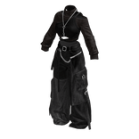 Brown/Black Two-Tone Cargo Utility Set / 03