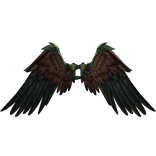 Brown/green arcane Icarus wings recoloring add-on