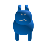BSOD Blue Gubby Left Shoulder Pet