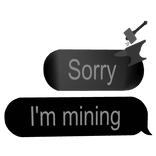 Sorry I'm mining (The Forge)
