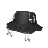 Cross Grungy Bucket Hat