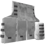 Bulletproof Military Vest | White Camo