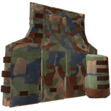 Bulletproof Military Vest | Woodland Camo