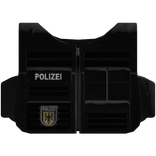 Bundespolizei Schutzweste - Polizei Weste PBR