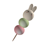 Bunny Dango Hair Clip