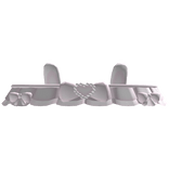 ♡ bunny eared shoulder frills - pink