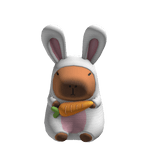 Bunny Easter Plushie Holdable
