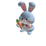 Bunny Easter Waist Accessory