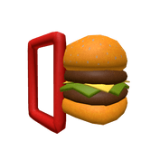 Burger backpack - Red