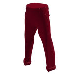 Burgundy Red Classic Pants