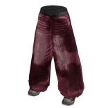 Burgundy Y2K Jeans