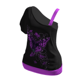 Butterfly Asymmetric Top Pink