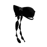 ButterFly Crop Top Black