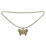 Butterfly Gold Necklace