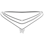 butterfly necklace (White)