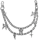 Butterfly Silver Pocket Chain 1.0