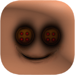 Button Eyes Scary Doll Face [HALLOWEEN🎃]