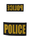 B/Y POLICE Patches (RCPC) (Front/Back)