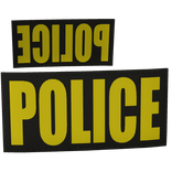 B/Y Police Vest Patches (DPC)