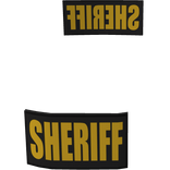 B/Y Sheriff Patches (RCPC) (Front/Back)