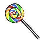 ✅ c00lkidd / Bluudud Candy Lollipop [Forsaken]