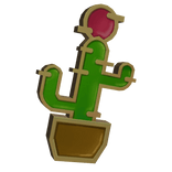 Cactus Enamel Pin