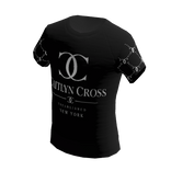 Caitlyn Cross Black Tee