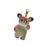 calico critters cute kawaii deer keychain 