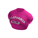✅California✅ pink crop top