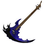 Calliope's Blue Scythe Guitar