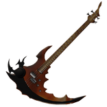 Calliope's Orange Scythe Guitar