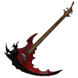 Calliope's Red Scythe Guitar
