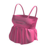 ☆ cami pink leather top