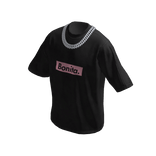 Camiseta Negra Grande Cadena