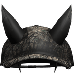 Camo Emo Pierced Cap With Spikes