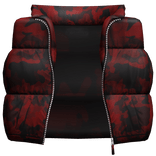 Camo Red Puffer Vest