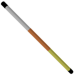 Candy Corn Magic Wand