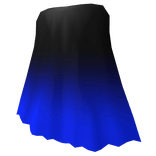 Cape Black Blue Fade Halloween Dragon Vampire
